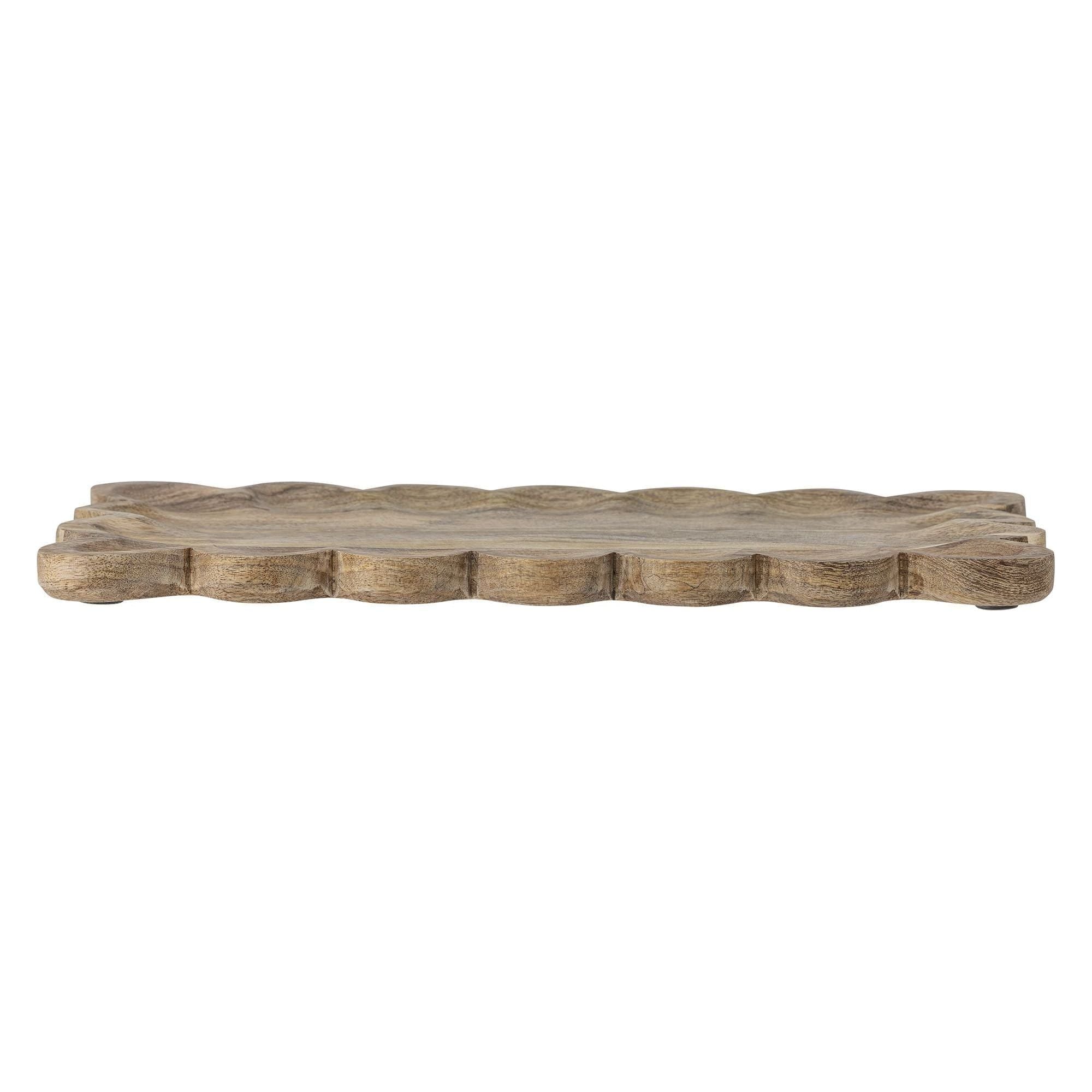 Bloomingville Kallo Serveringsbricka Natur Mango 44,5x24,5 cm (OKT)