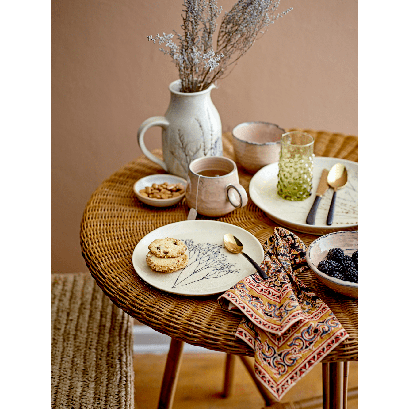 Bloomingville Bea Tallrik Stengods Ø22 cm