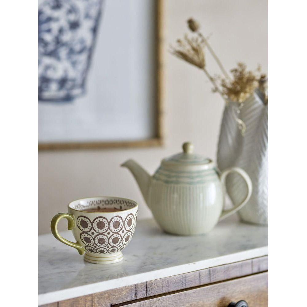 Bloomingville Maple Mugg Brun Stengods 42 cl