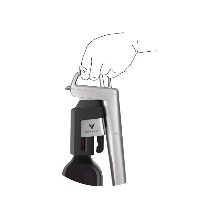 Coravin Timeless Six+ Vinkonserveringssystem 11 delar Silver