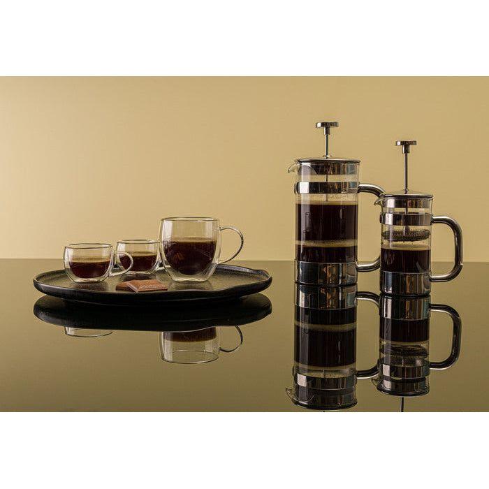 Modern House Lundi Presskanna med Handtag 21 cm Rostfri/Klar