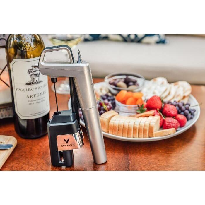 Coravin Timeless Six+ Vinkonserveringssystem 11 delar Silver