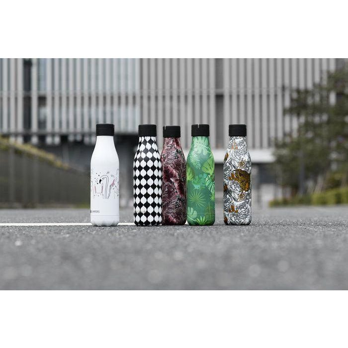 Les Artistes Bottle Up Termoflaska 50 cl Svart/Vit