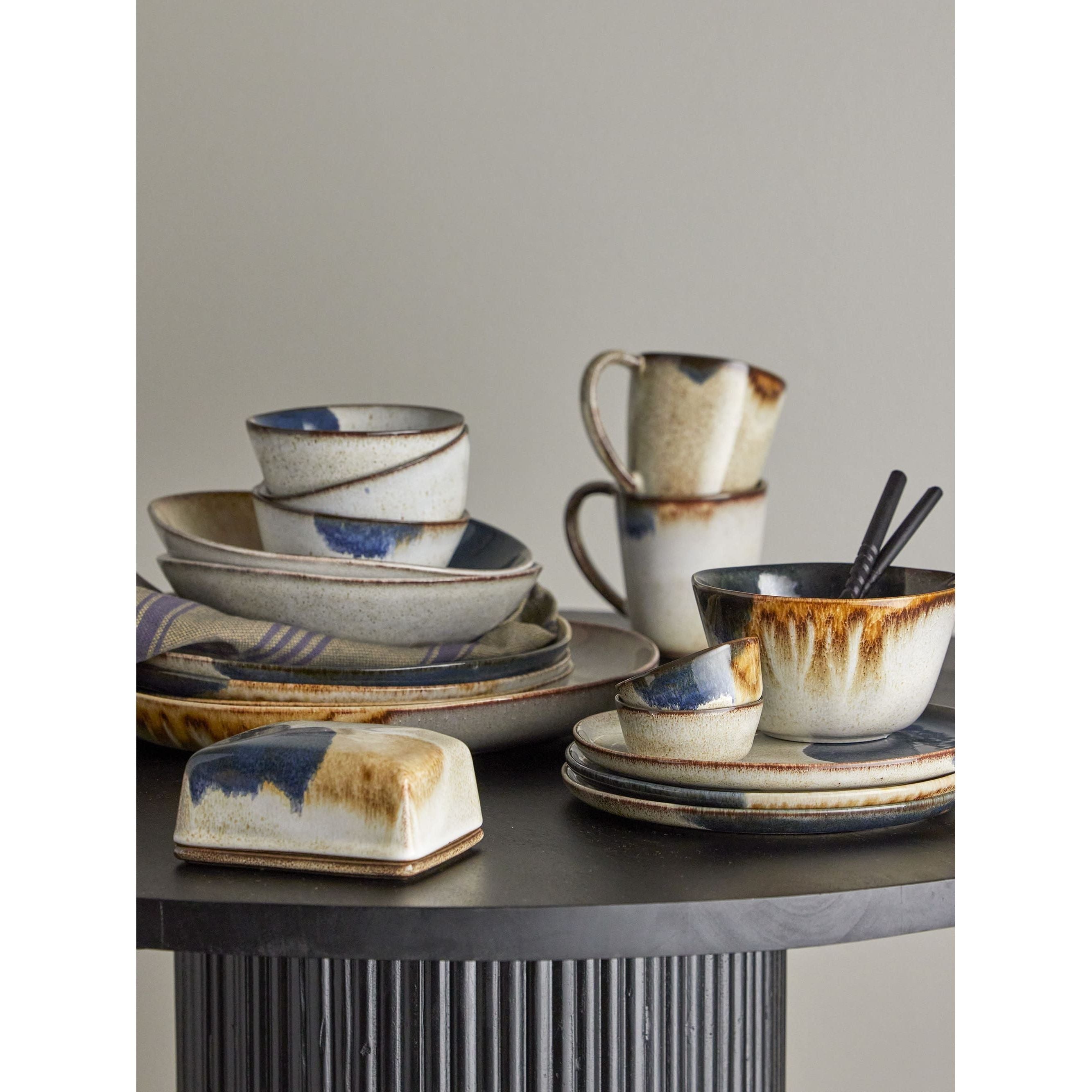 Bloomingville Jules Tallrik Grå ⌀28,5 cm