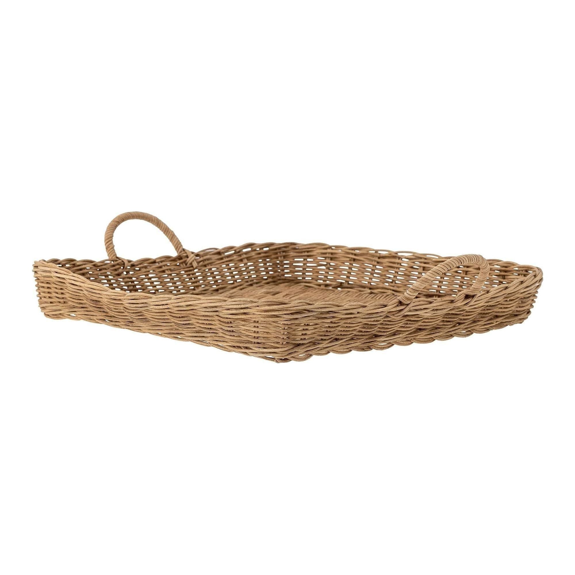 Bloomingville Angie Serveringsbricka Natur Rattan 40x40 cm