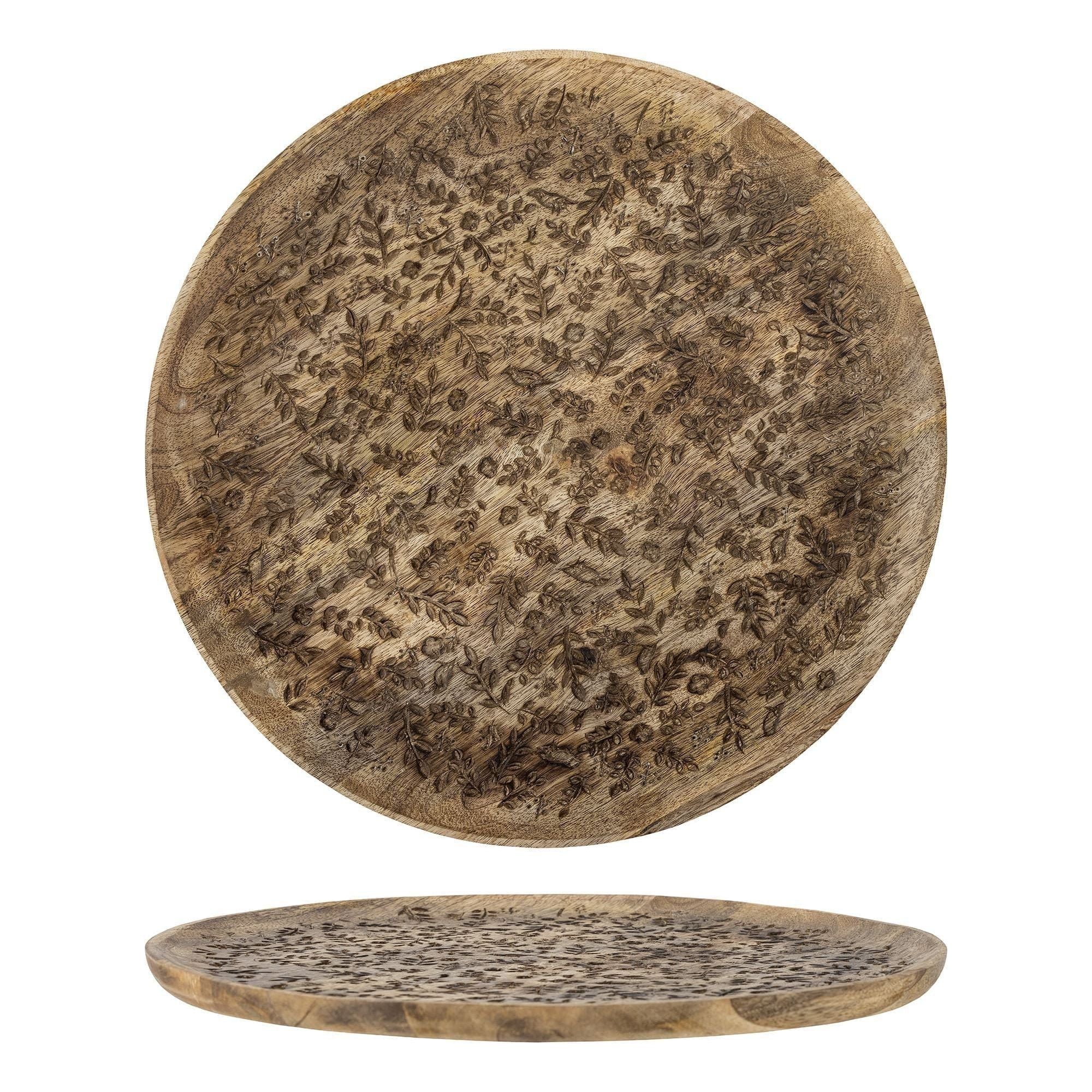 Bloomingville Camilia Bricka Natur Mango Ø40 cm