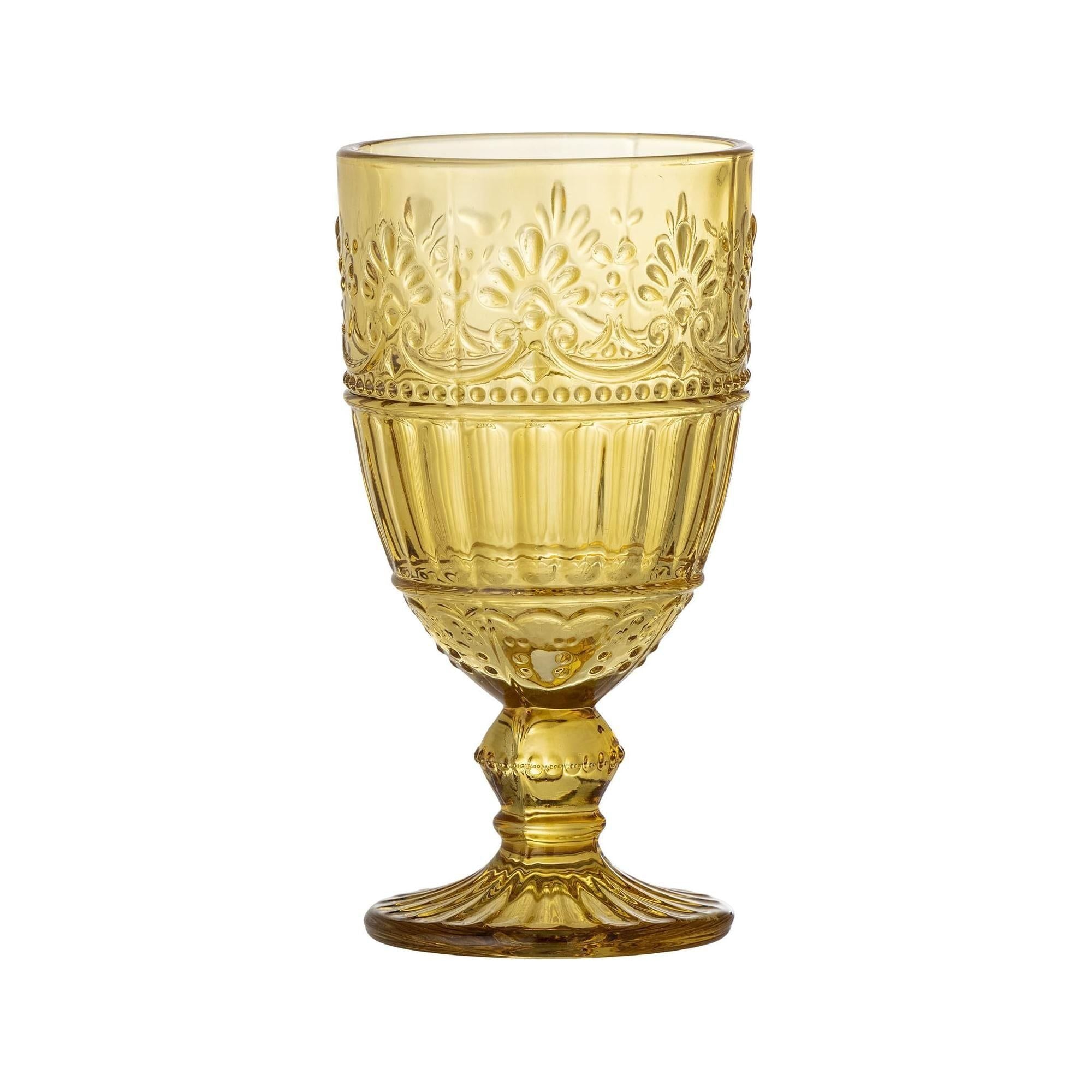 Bloomingville Feyza Vinglas Gul 205 ml