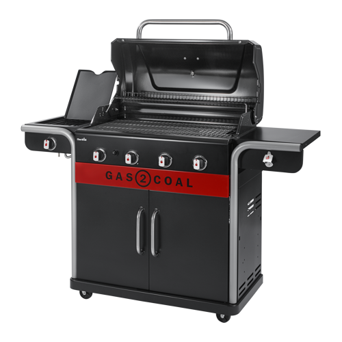 Char-Broil Hybridgrill Gas2Coal 2.0 4+1 Brännare