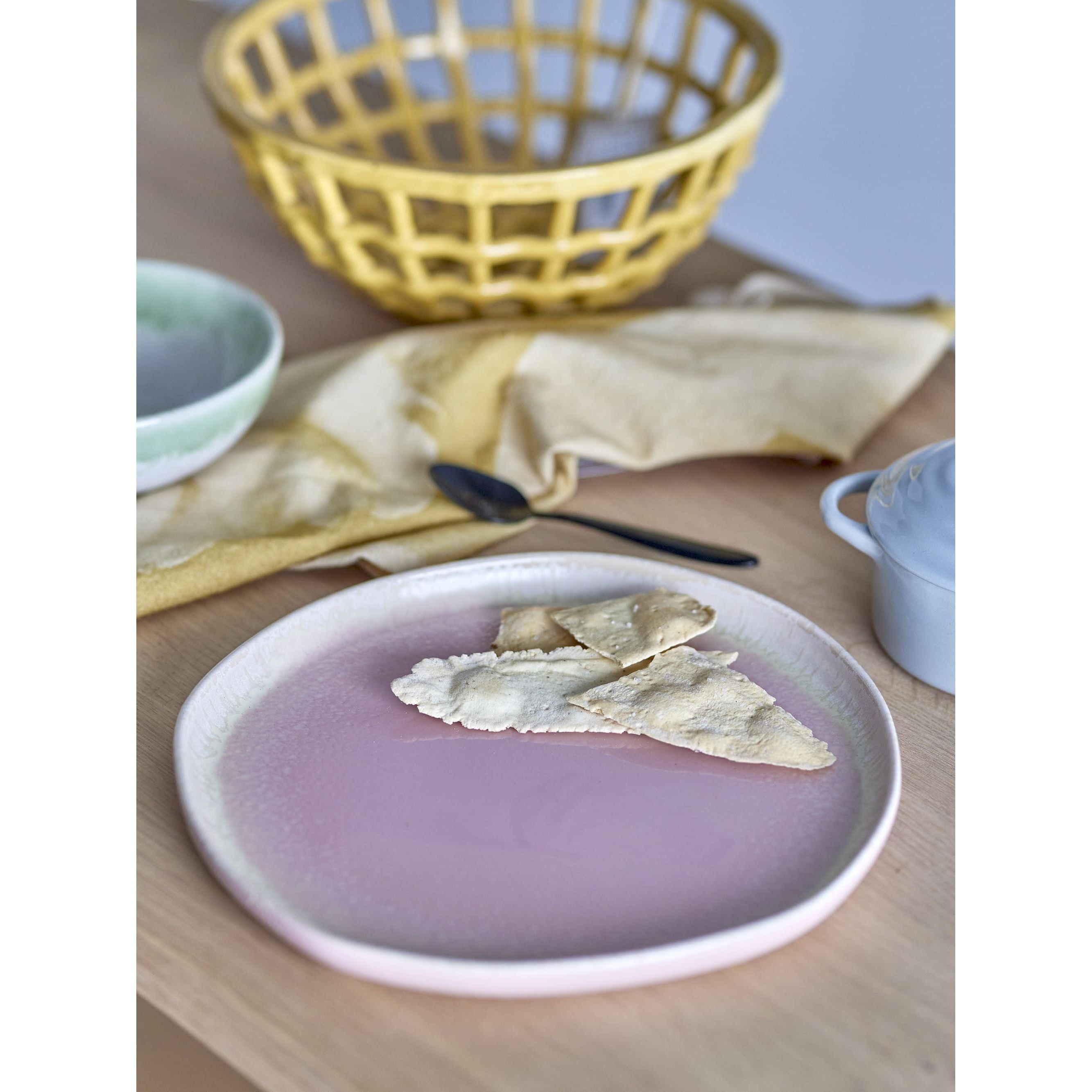 Bloomingville Louisa Tallrik Rosa Ø27 cm