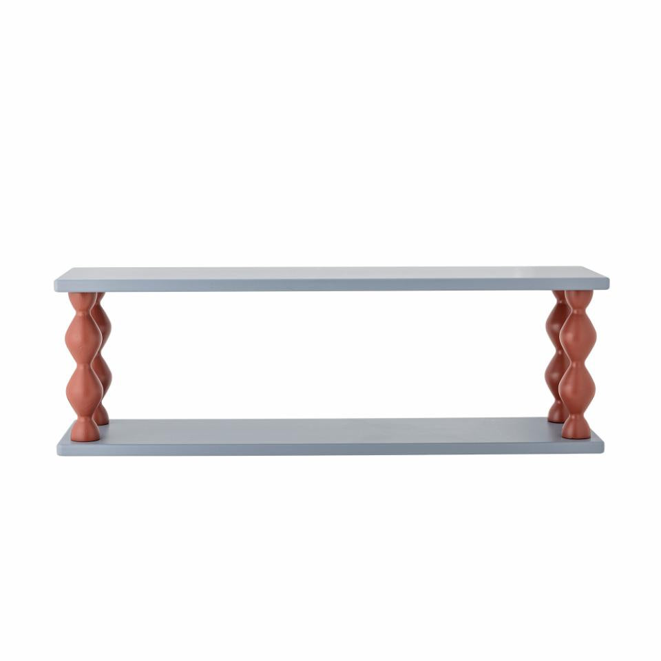 Bloomingville Bibiola hylla 80x26 cm Blå