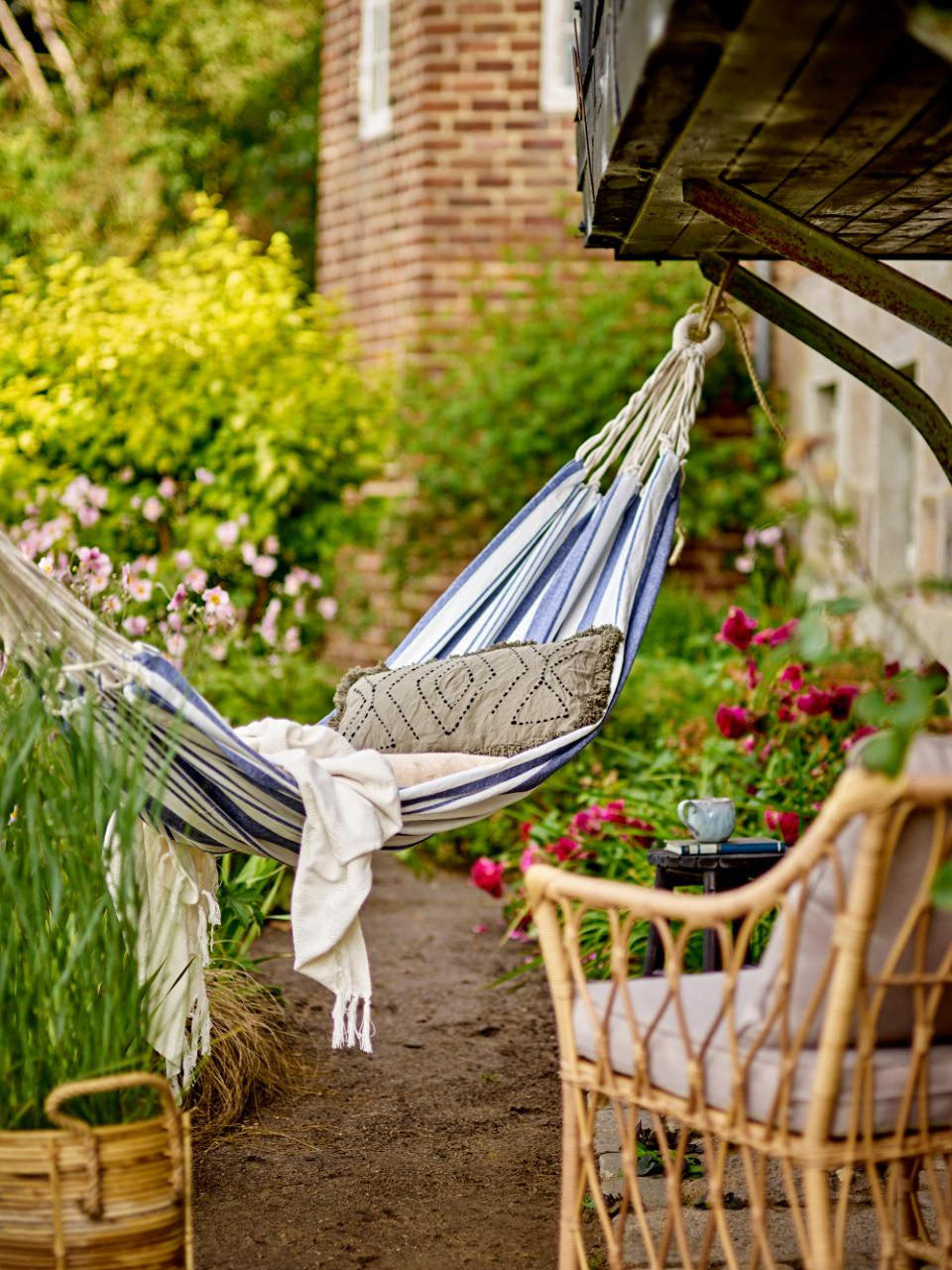 Bloomingville Remo Hängmatta Blå färg