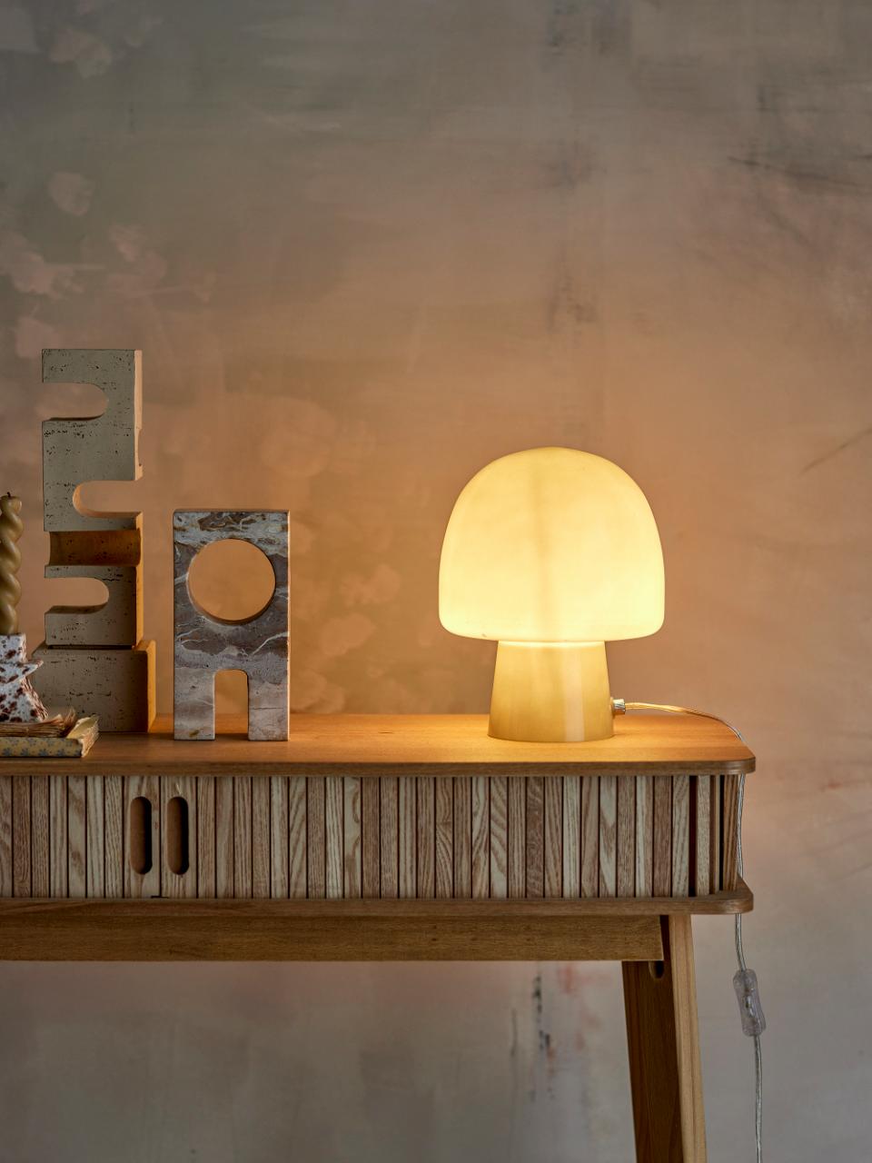 Bloomingville Paddy bordslampa Ø20x26,5 cm Grön