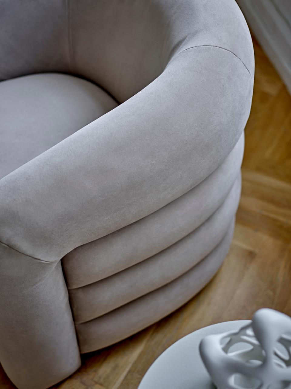 Bloomingville Joel lounge stol 78x76 cm Grå