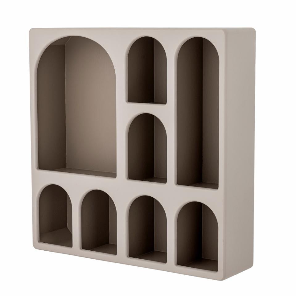 Bloomingville Graphia Bokhylla L48xH48xB12 cm Brun