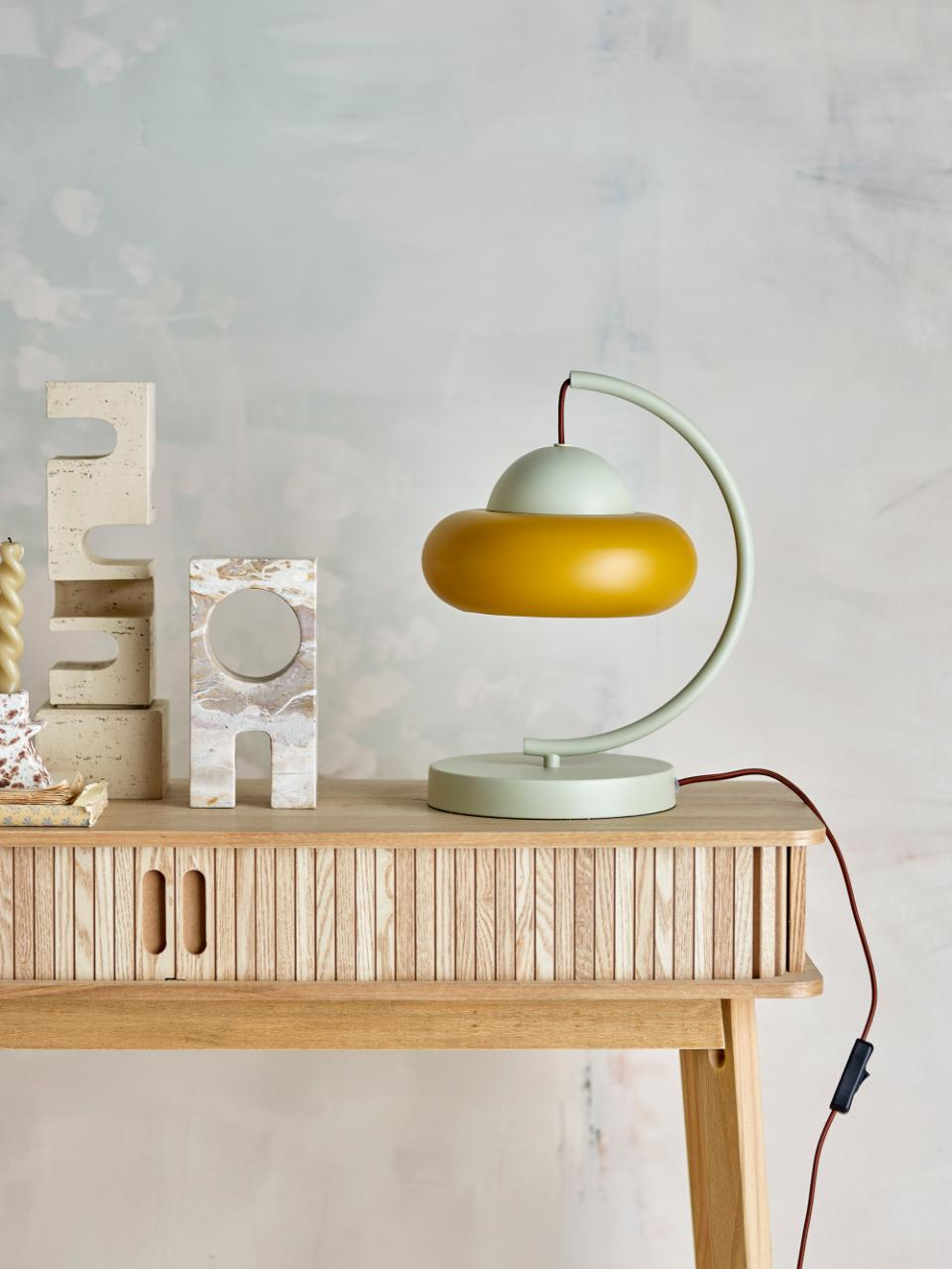 Bloomingville Bubble bordslampa 27x34,5 cm Natur