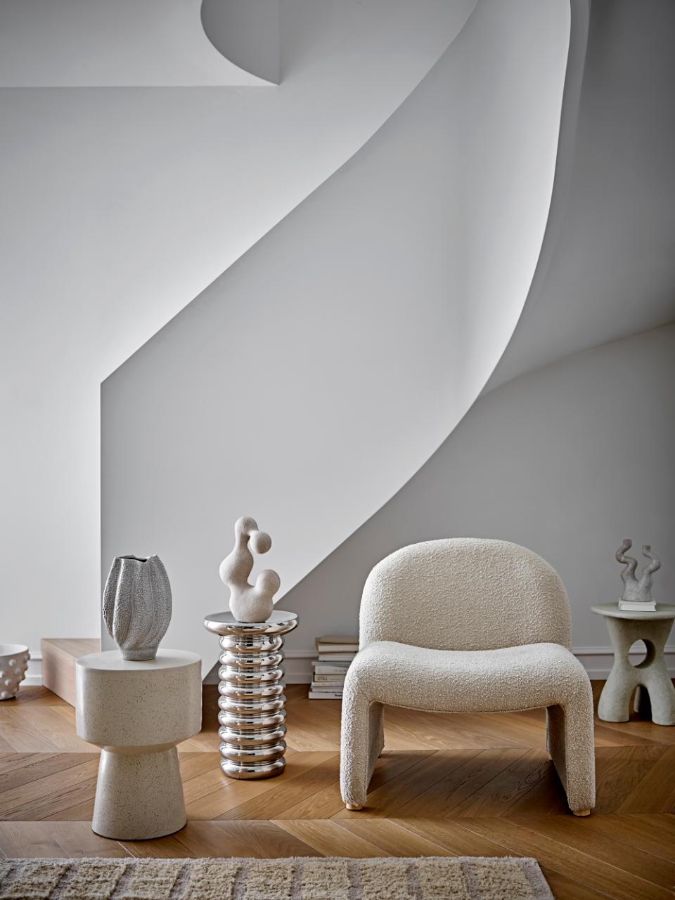 Bloomingville Neel lounge chair Nature