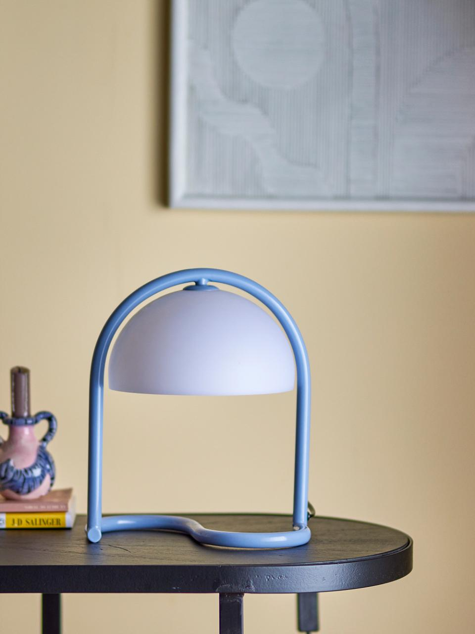 Bloomingville Favour Bordslampa Blå färg