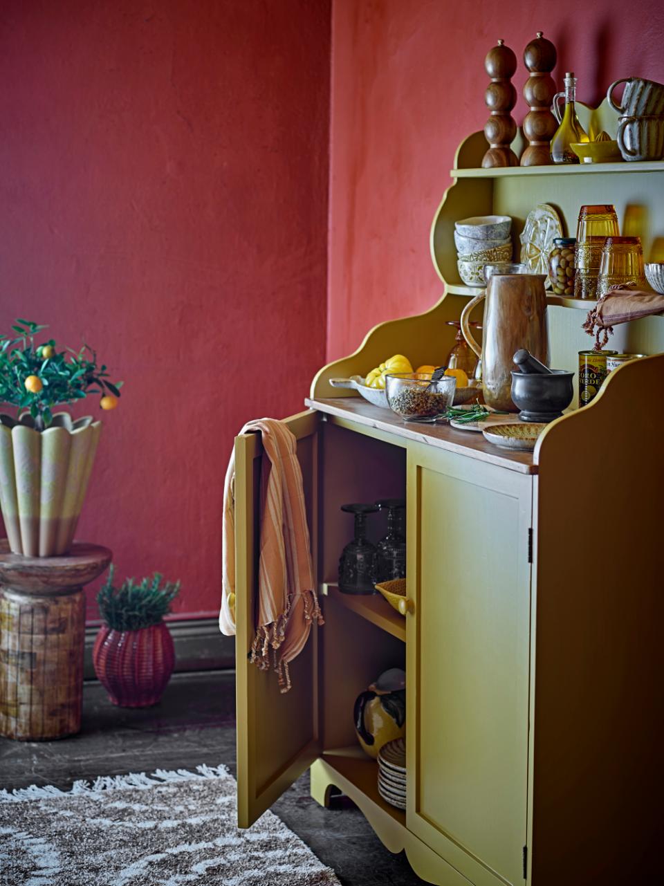 Bloomingville Libby Skåp Gul