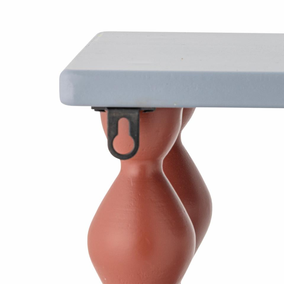 Bloomingville Bibiola hylla 80x26 cm Blå