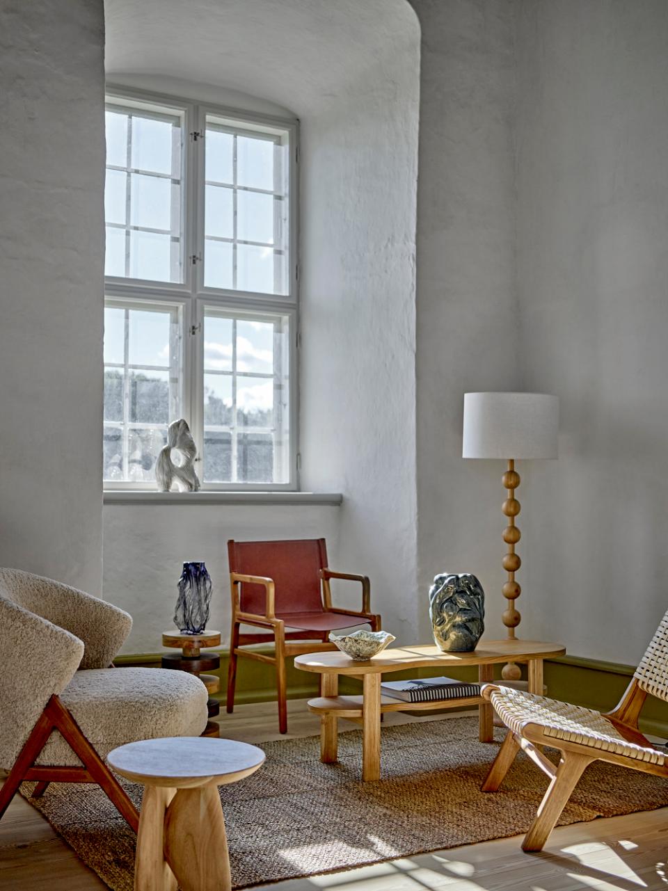 Bloomingville Loungefåtölj Ollie Brun