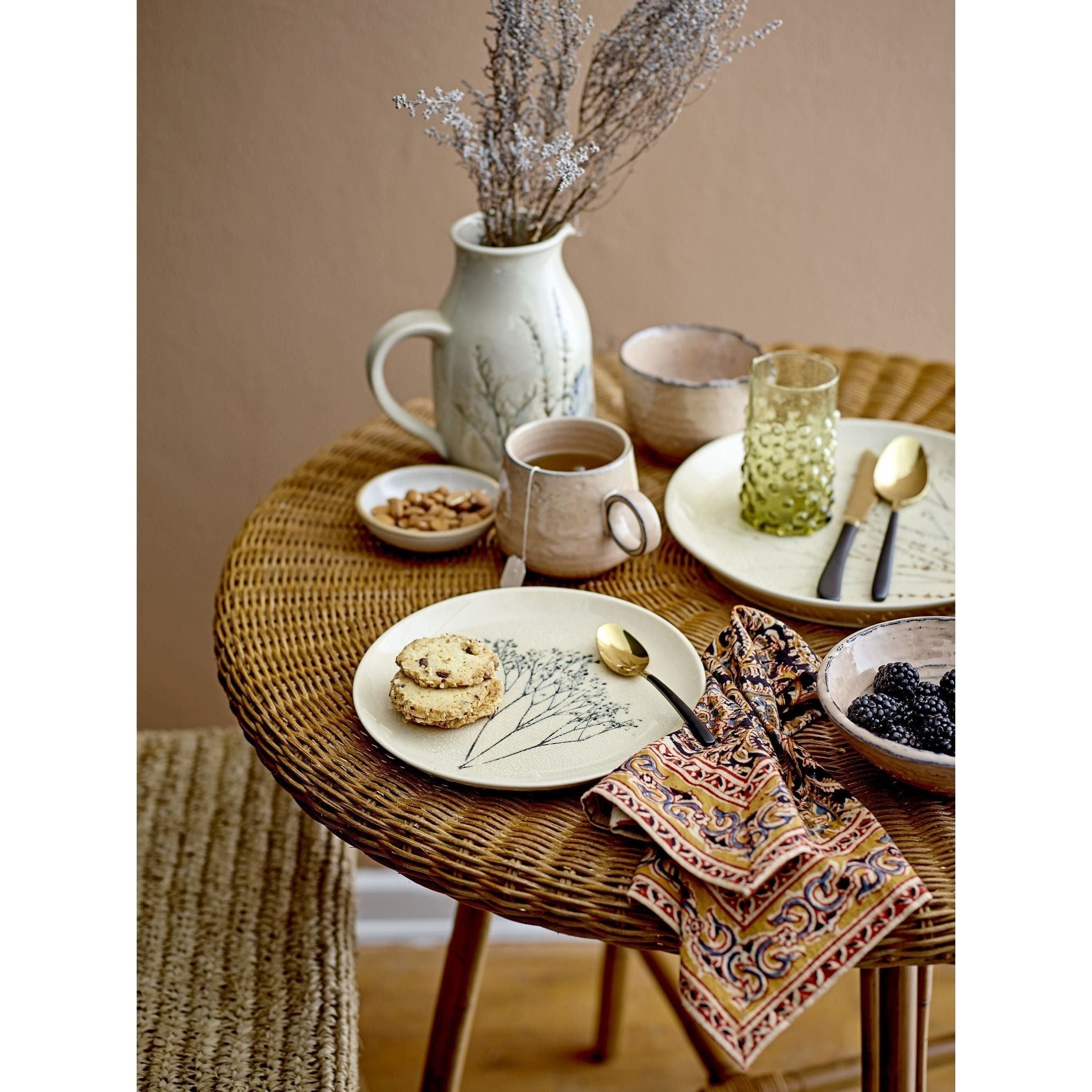 Bloomingville Bea Servisset Natur Stengods Set om 12 delar