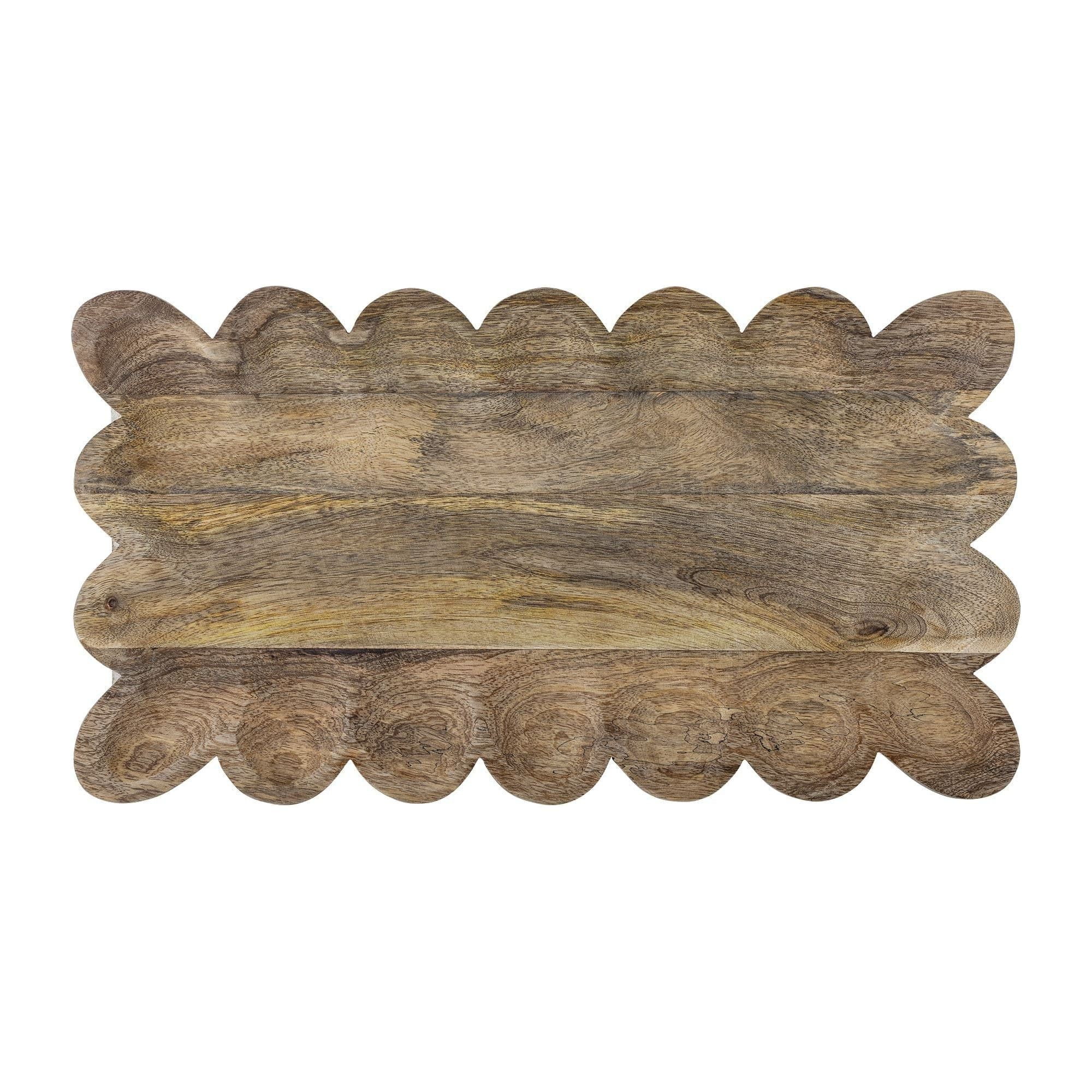 Bloomingville Kallo Serveringsbricka Natur Mango 44,5x24,5 cm (OKT)