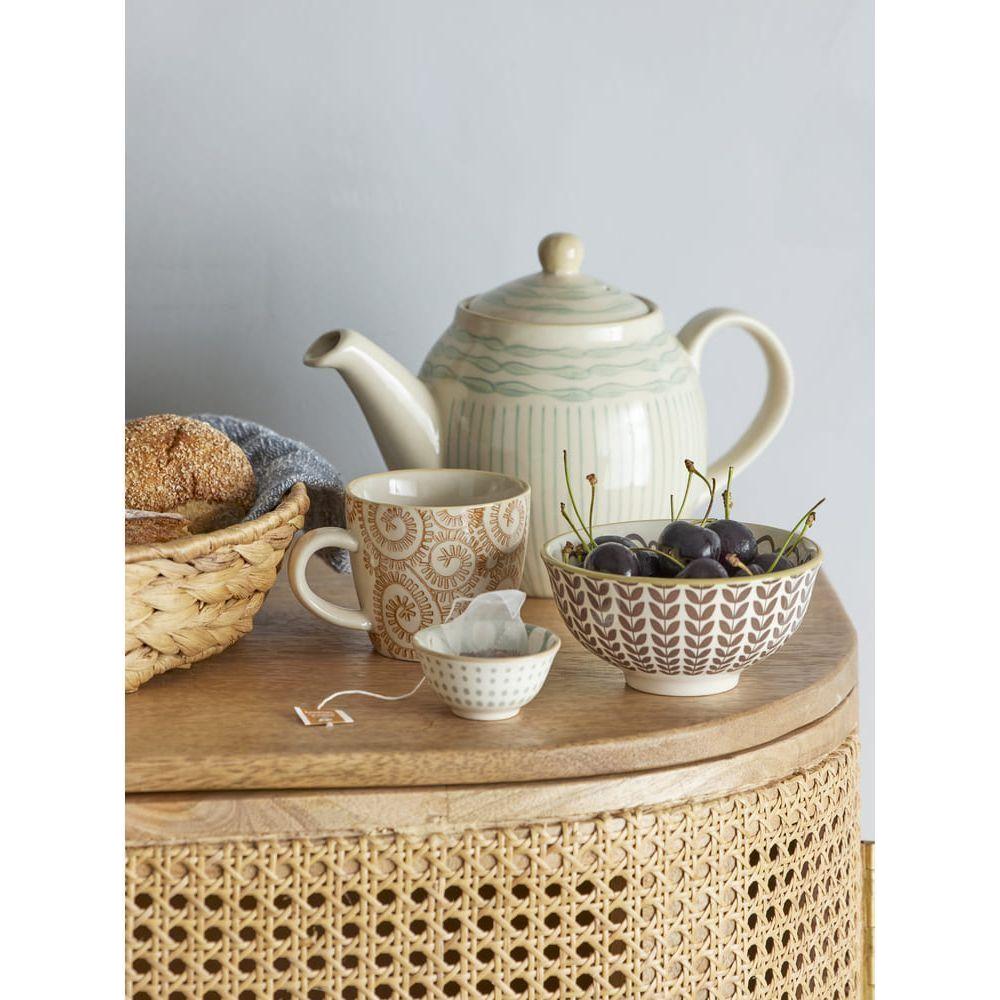 Bloomingville Maple Tekanna Blå Stengods 900 ml