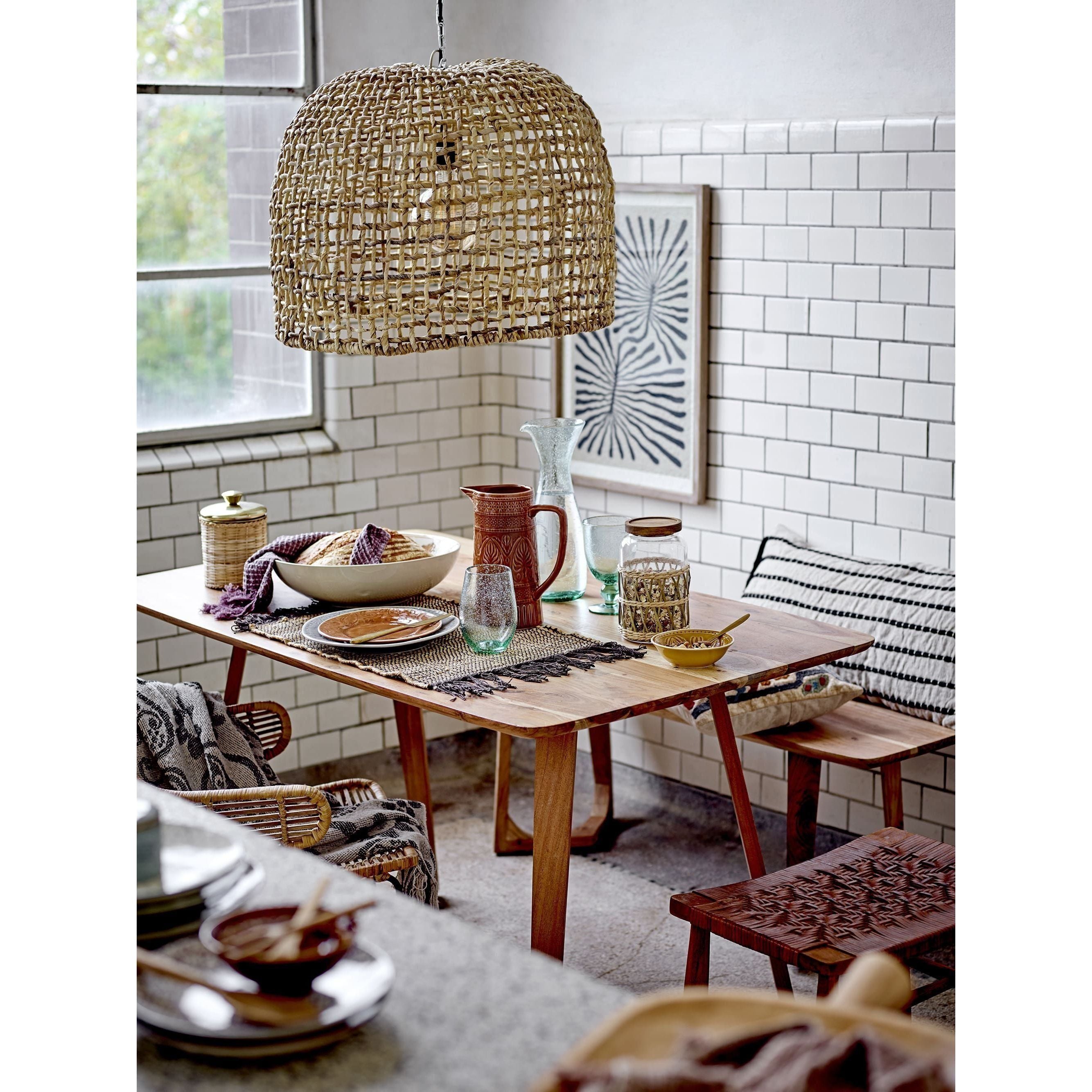 Bloomingville Manna Burk med Lock Klar Glas 1,3 l