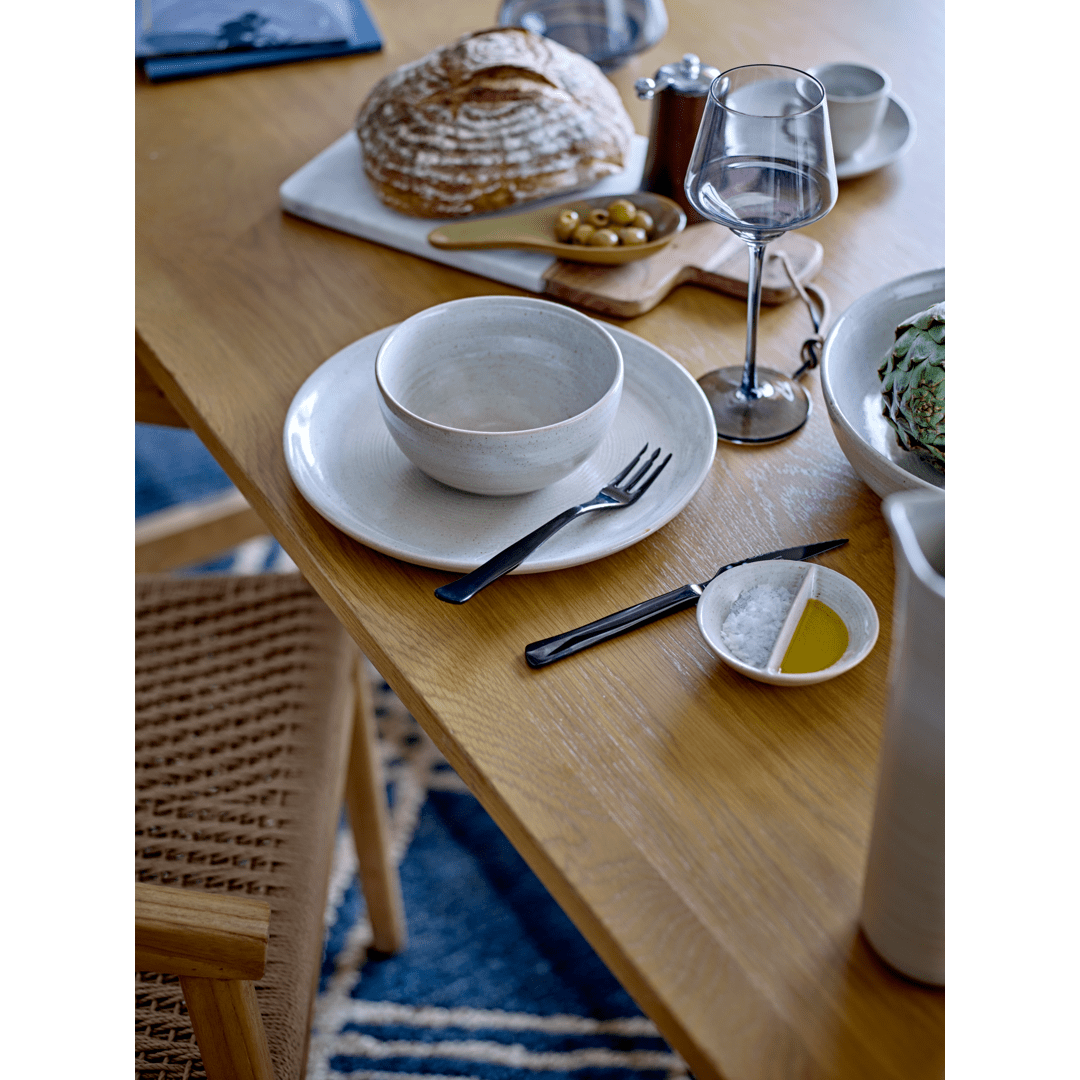 Bloomingville Taupe Middagsservis Set Grå Stengods