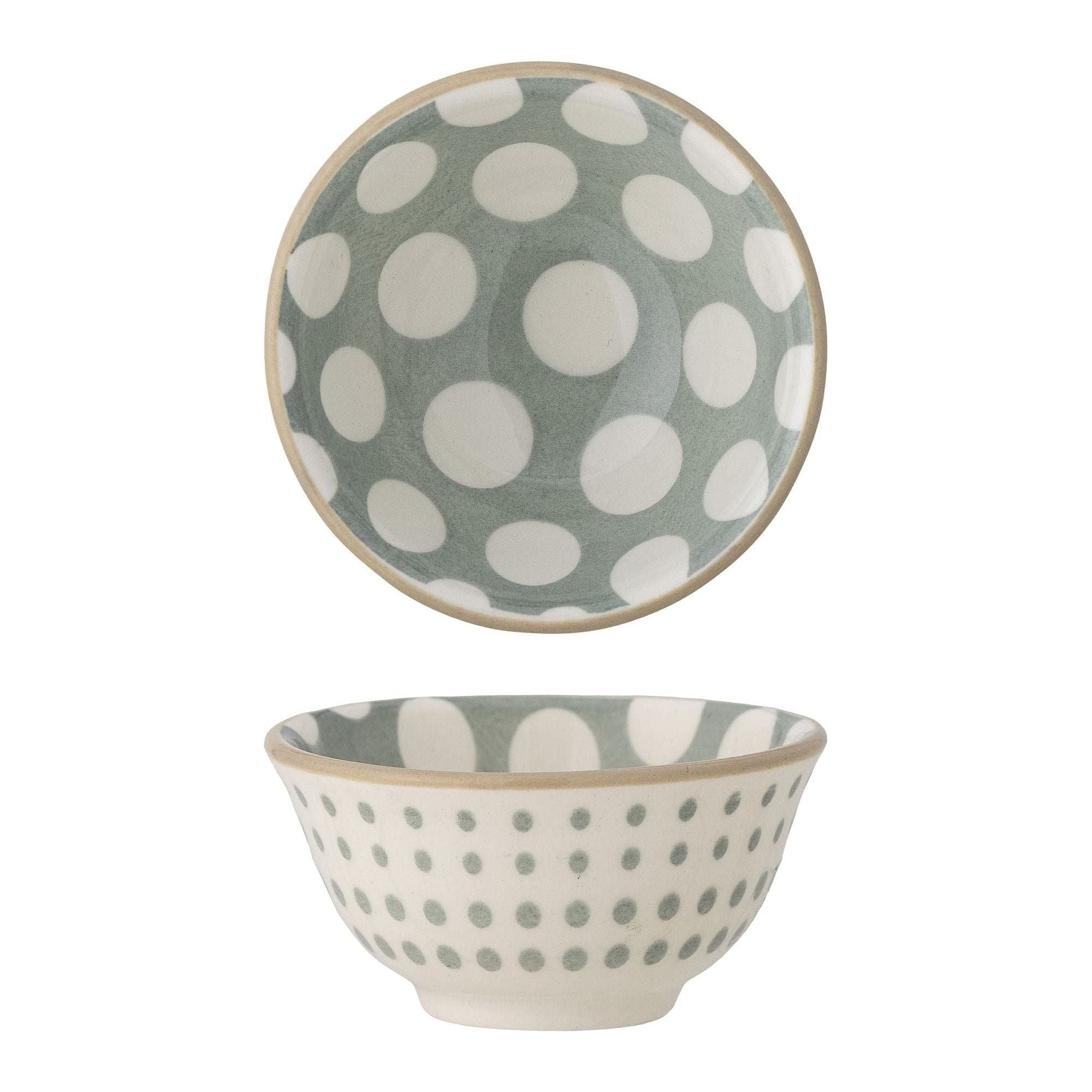 Bloomingville Maple Skål Blå Stengods ⌀6,5