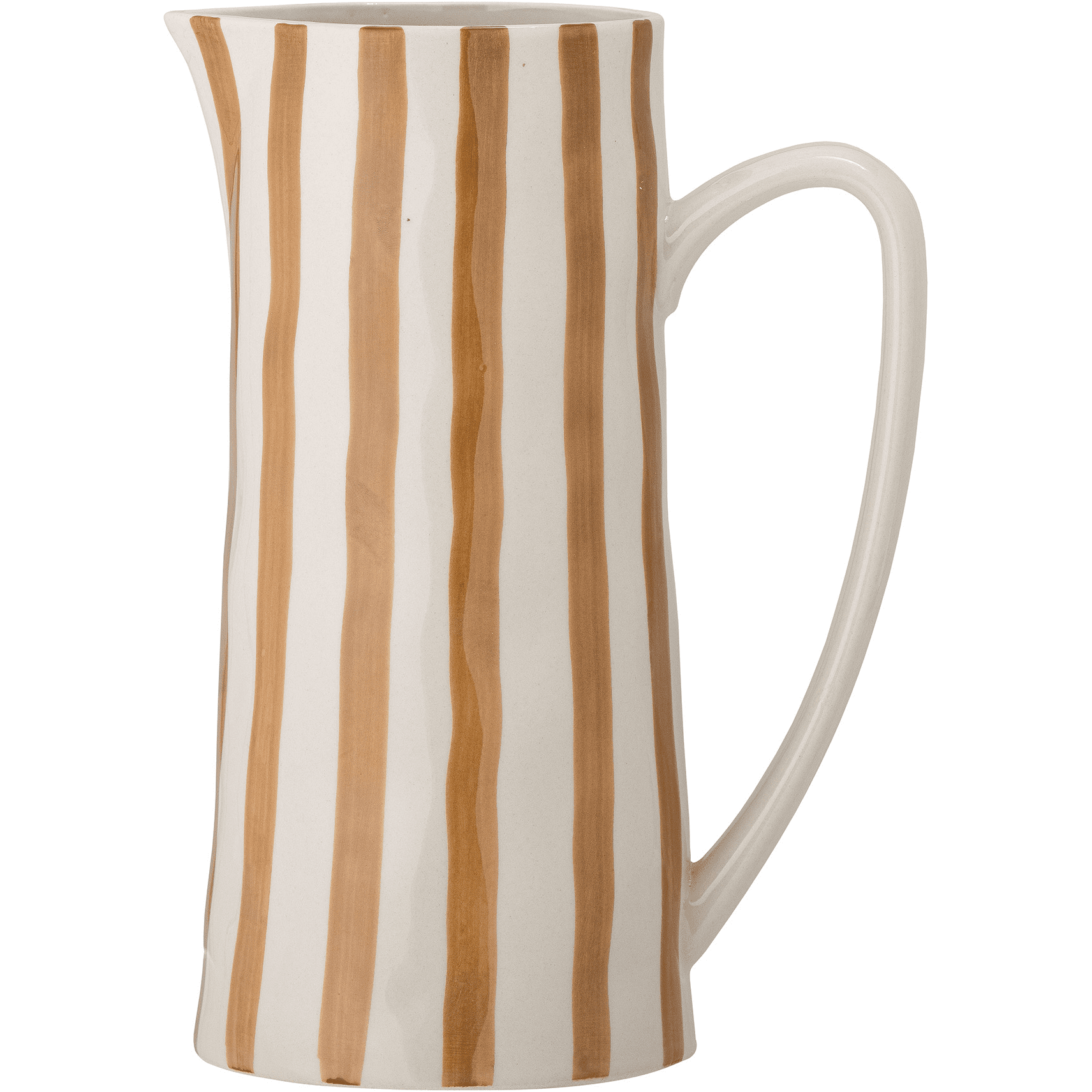 Bloomingville Begonia Kanna Stengods Brunda Ränder ⌀11 cm