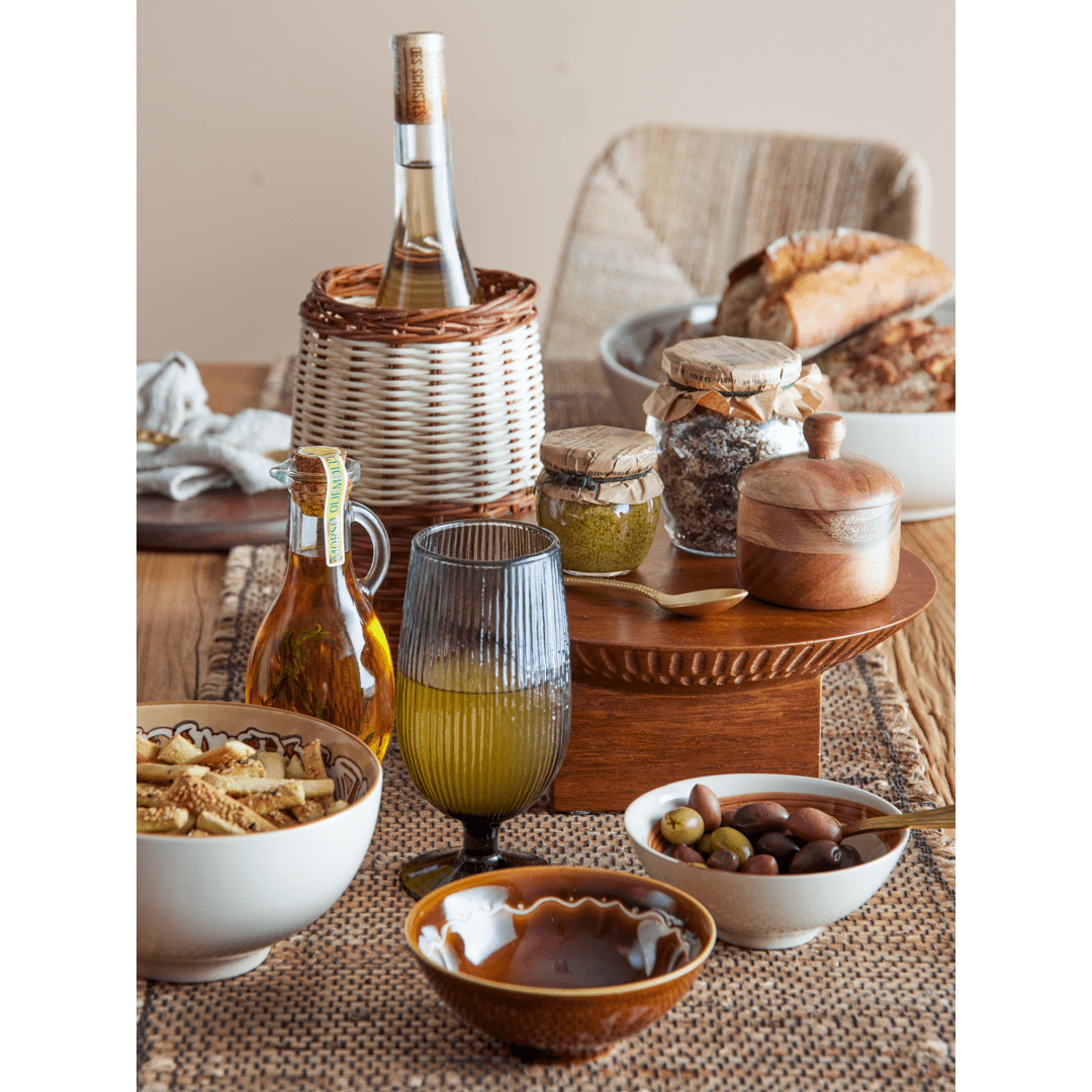 Bloomingville Tabita Ölglas Grå Återvunnet Glas 35 cl