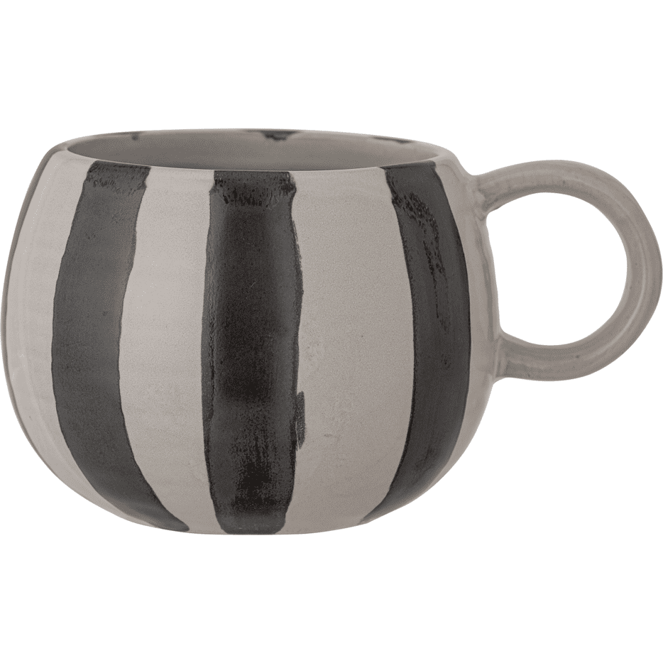 Bloomingville Serina Mugg Svart Stengods 51 cl