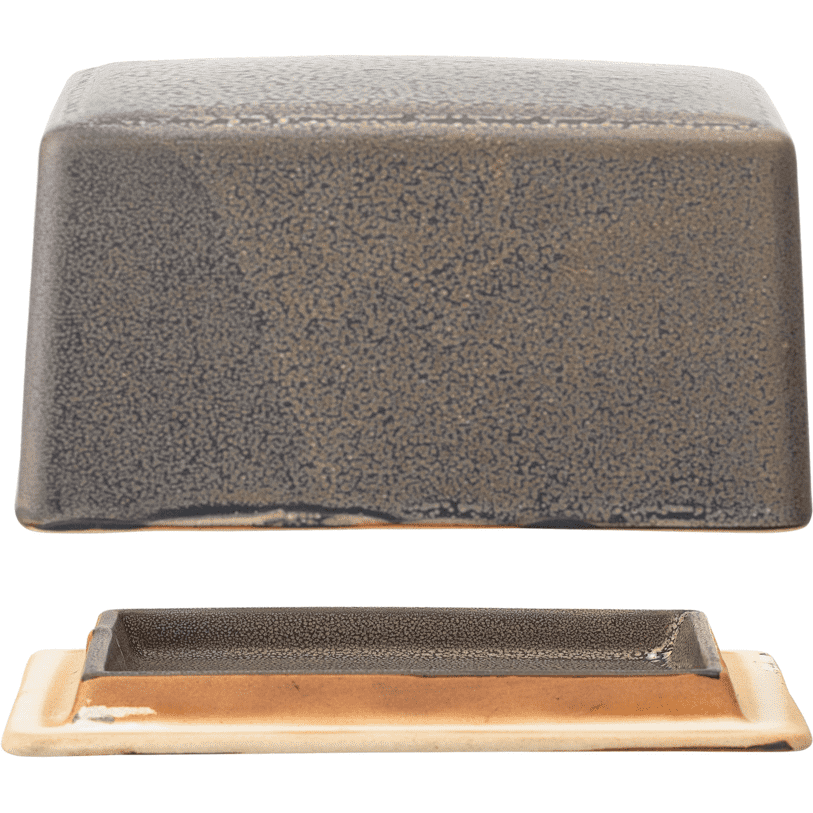 Bloomingville Kendra Smörask Grå Stengods 14 x 12 cm