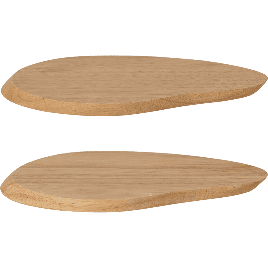 Bloomingville Gong Skärbräda Gummiträd 23,5x16,5 cm