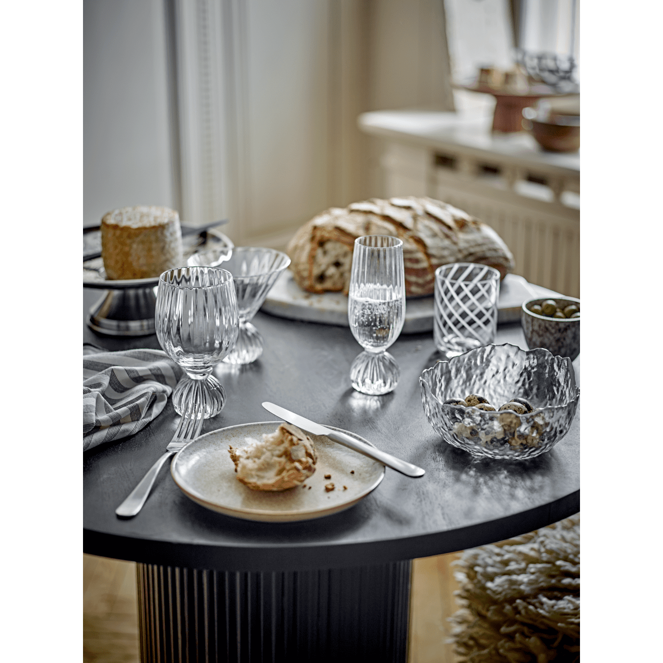 Bloomingville Hewan Glasskål 2 Delar ⌀16,5/⌀19 cm