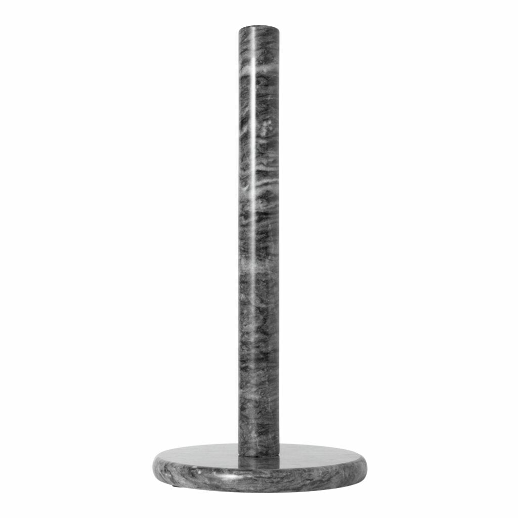 Stiernholm Marmor hushållspappershållare 32 cm svart