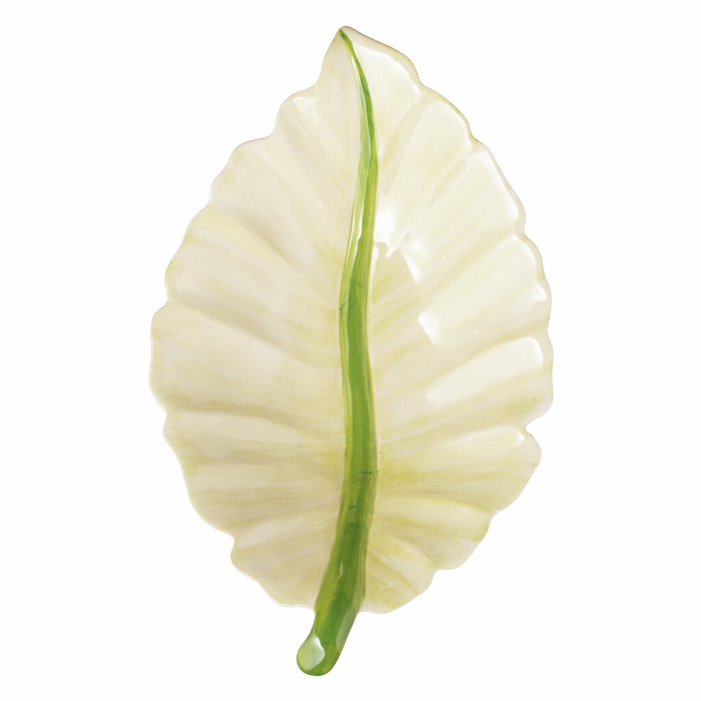 Stiernholm Botanica serveringsfat 41,5x25,5 cm grön