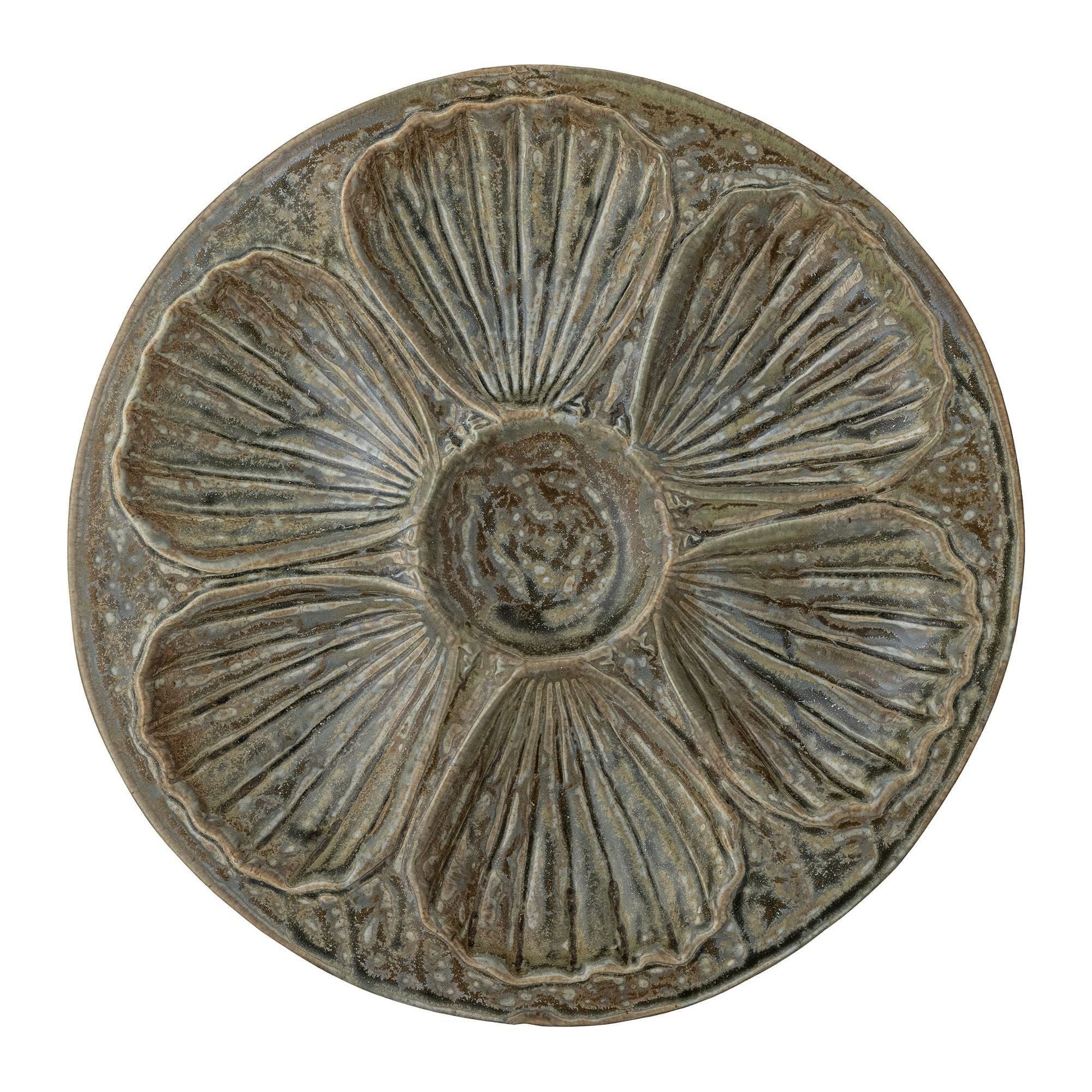 Bloomingville Lois Bricka Brun Stengods ⌀26 cm