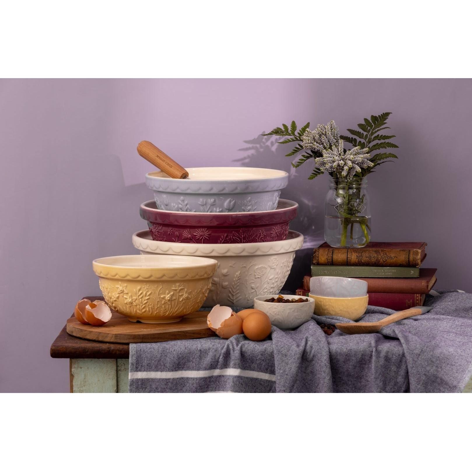 Mason Cash Mix skål Tulip Ø24 cm Lila