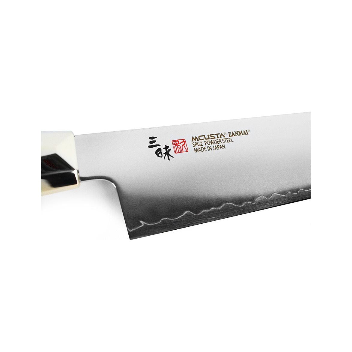 Mcusta Zanmai Santoku, 18 cm, Revolution Röd