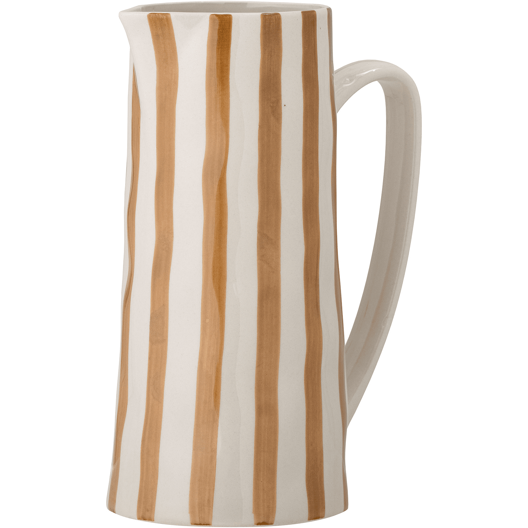 Bloomingville Begonia Kanna Stengods Brunda Ränder ⌀11 cm