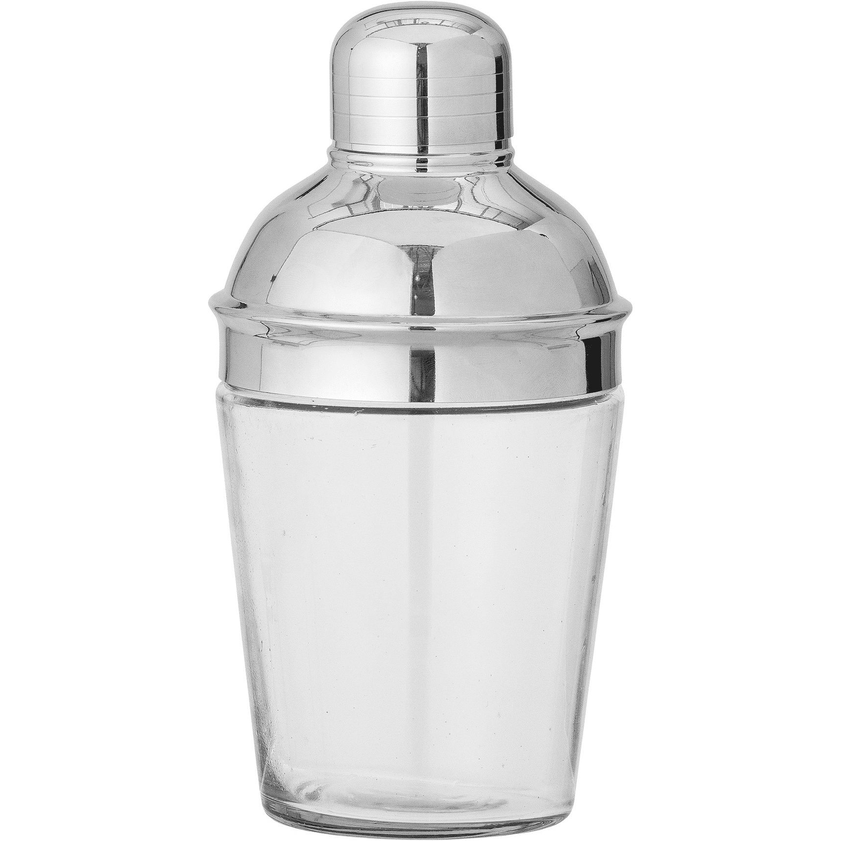 Bloomingville Cocktail Shaker Silver Glas 0,5 l