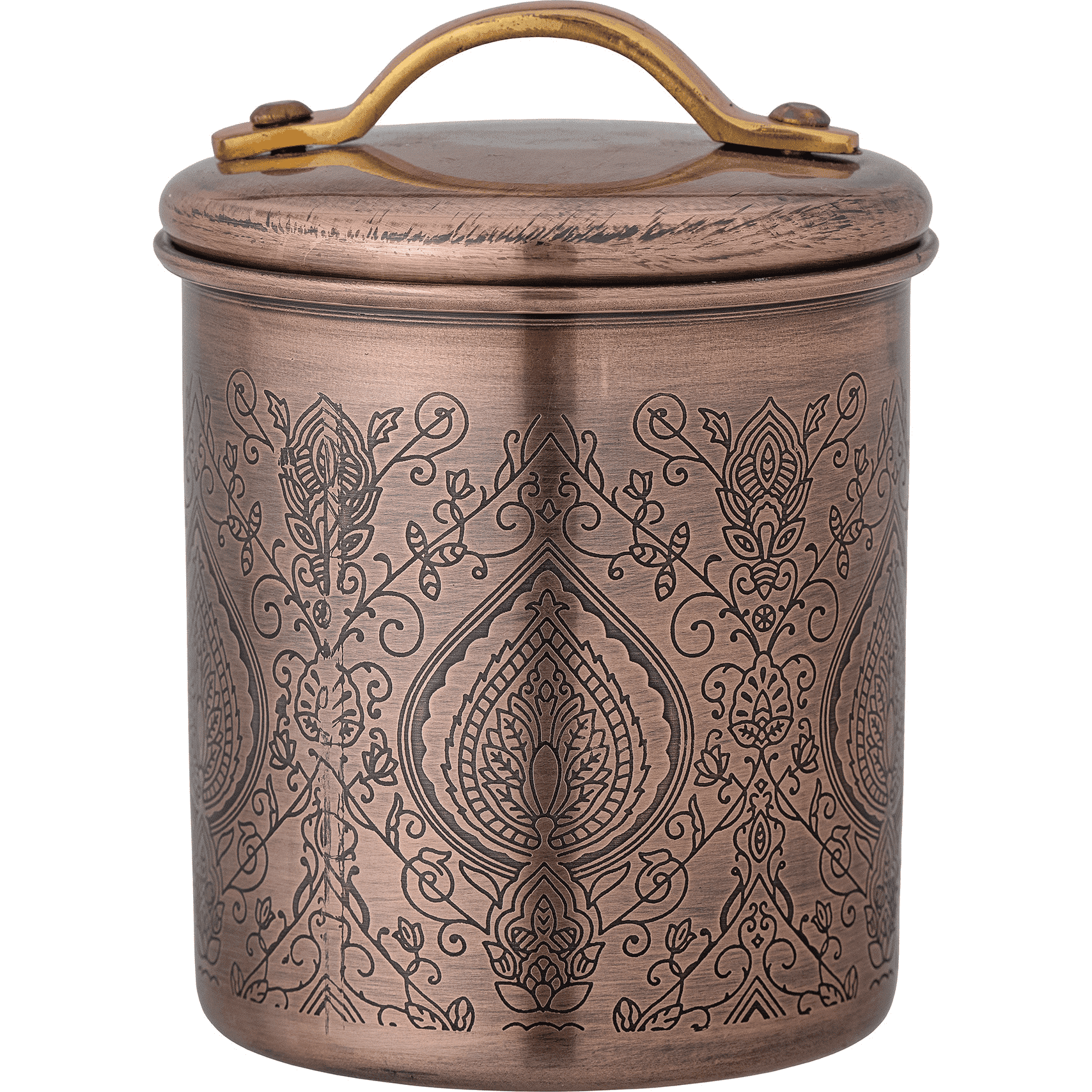 Bloomingville Saralin Burk m/Lock Koppar Rostfritt Stål