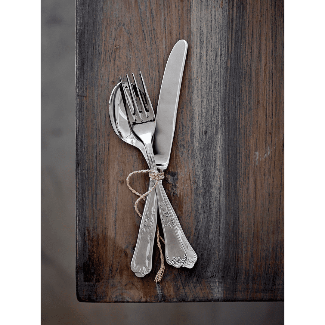 Bloomingville Creative Collection Tilly Bestick Silver Rostfritt Stål 4 st