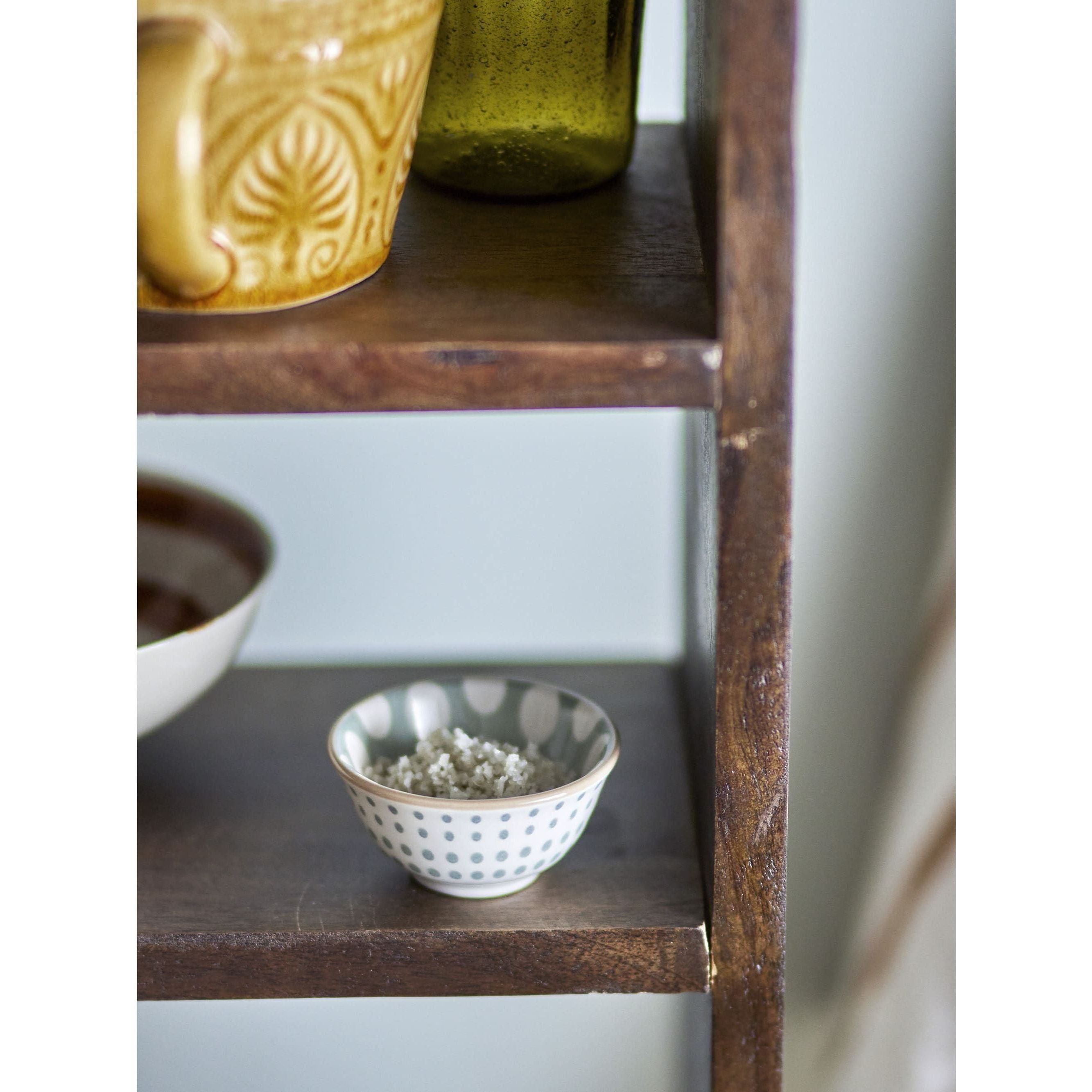 Bloomingville Maple Skål Blå Stengods ⌀6,5