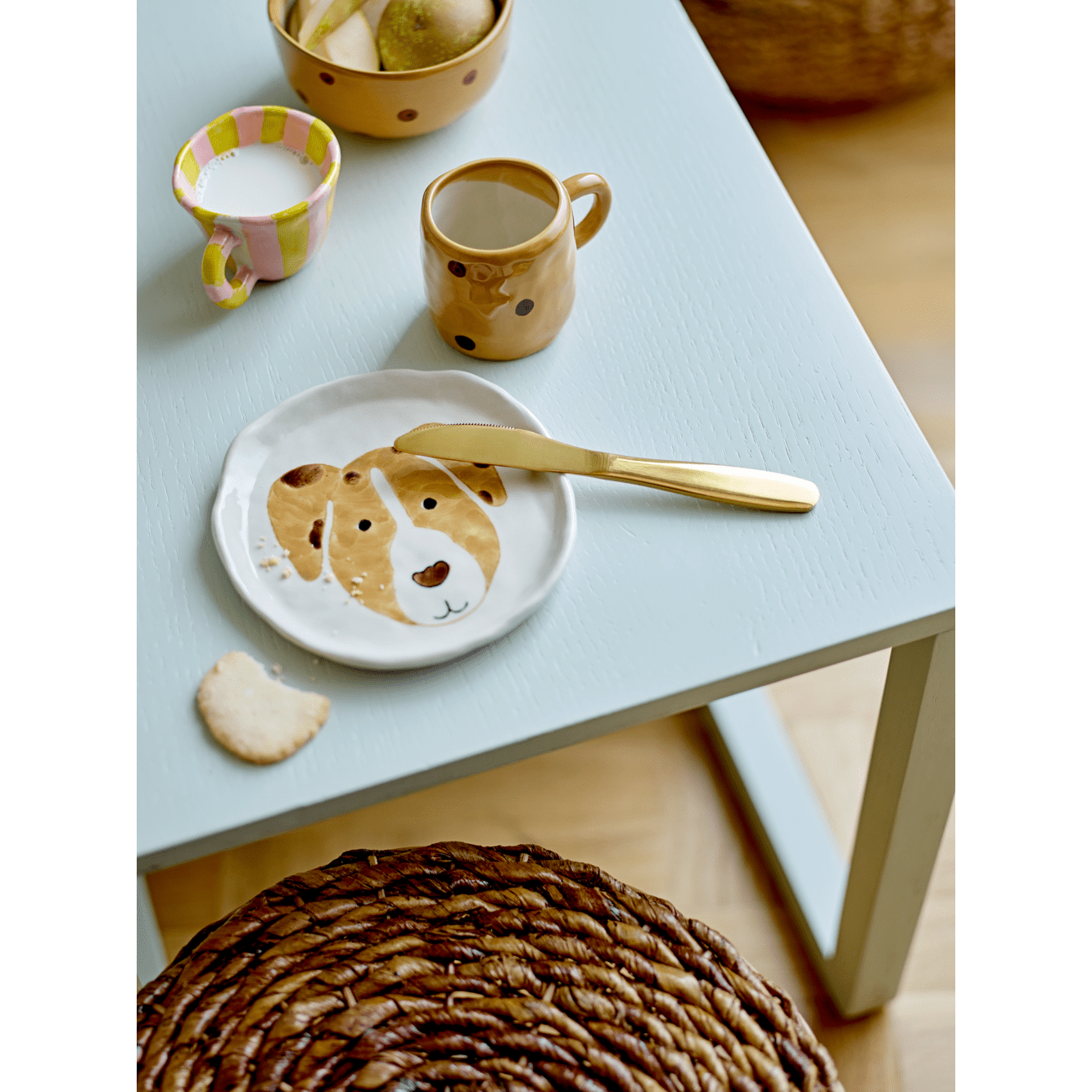 Bloomingville Fenix Barnservis Stengods 3 Delar
