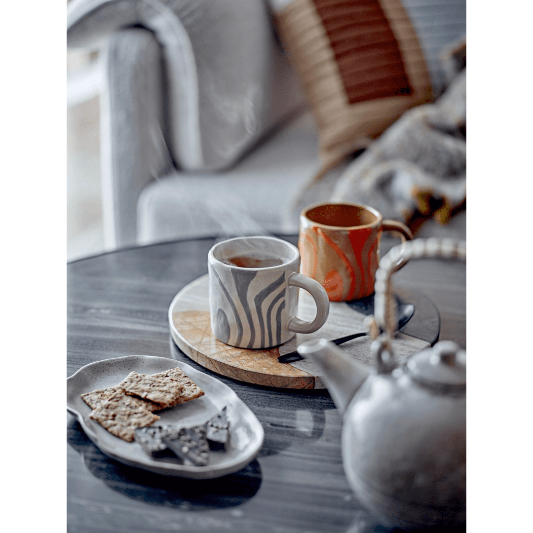 Bloomingville Ninka Mugg Orange Stengods 25 cl