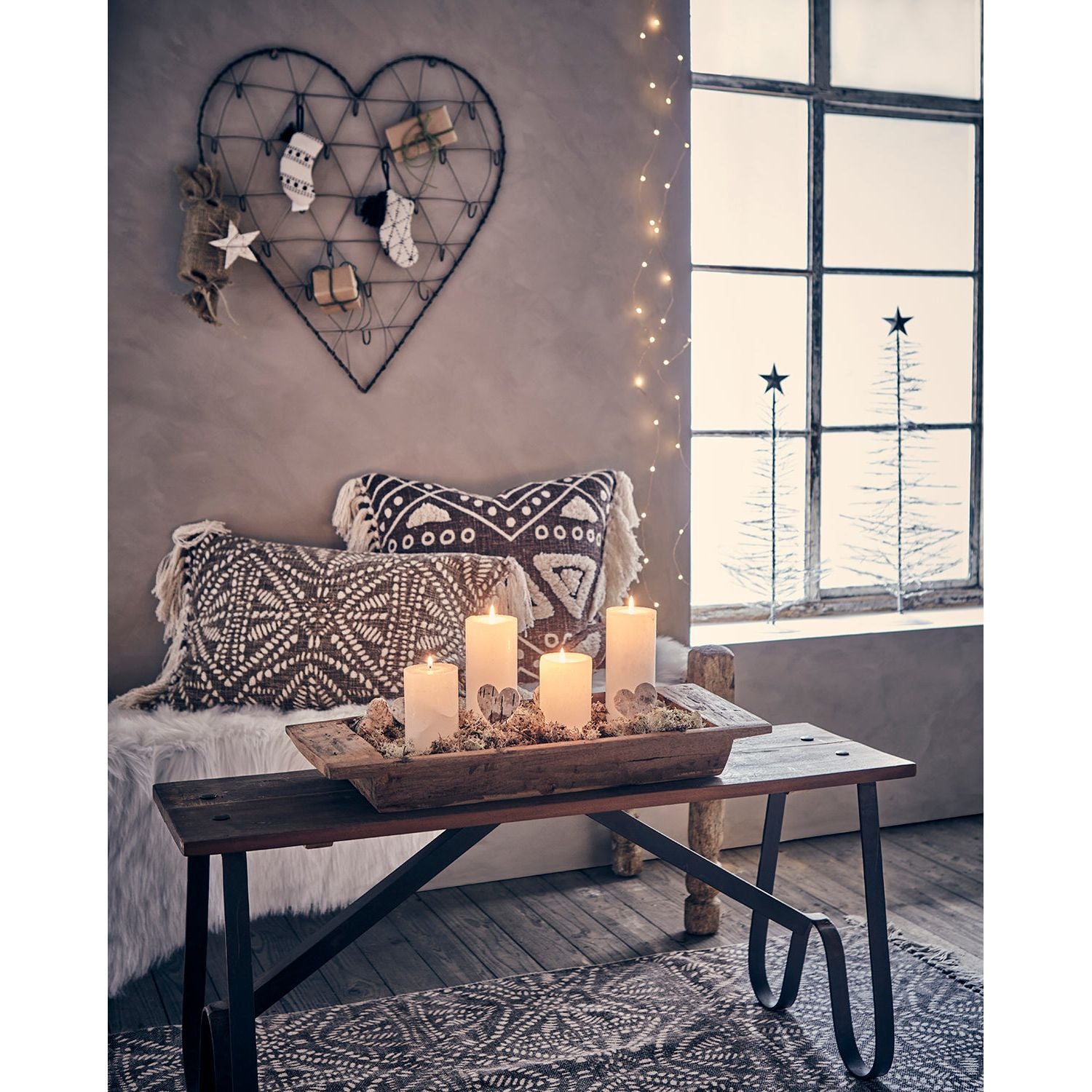 Affari of Sweden COTE NORD Blockljus, Elfenben