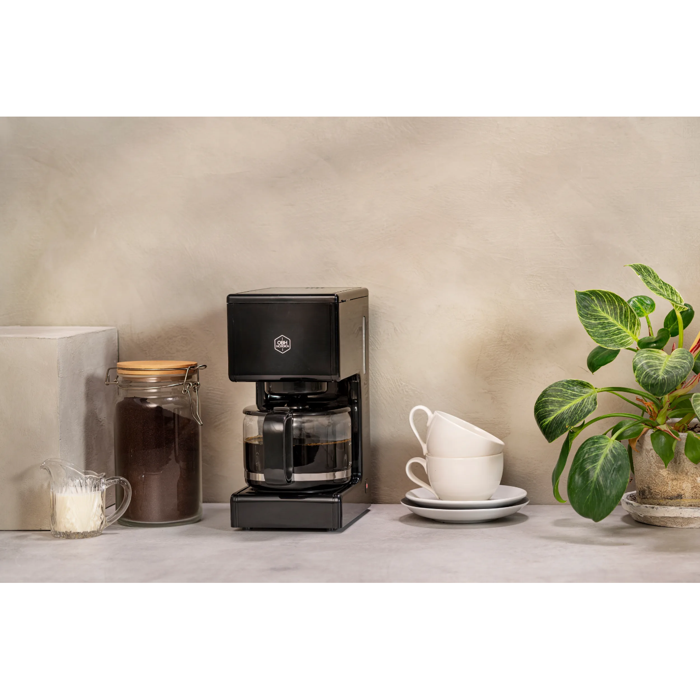 OBH Nordica Kaffebryggare Svart 2373